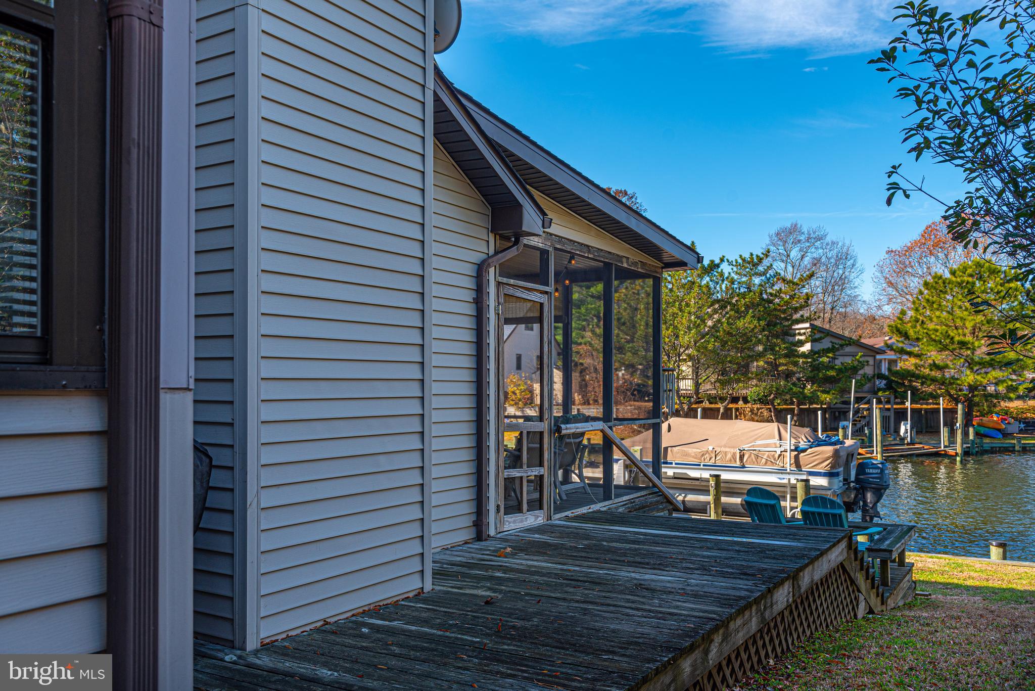 14 Windjammer Road Ocean Pines, MD 21811 - Photo 20 of 75 Side looking towards canal