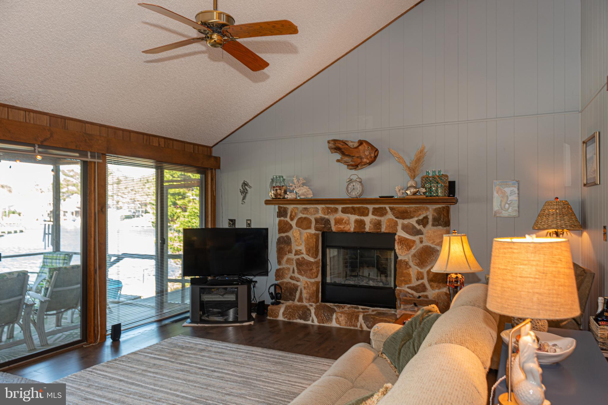 14 Windjammer Road Ocean Pines, MD 21811 - Photo 5 of 75 Great Room with wood burning fireplace