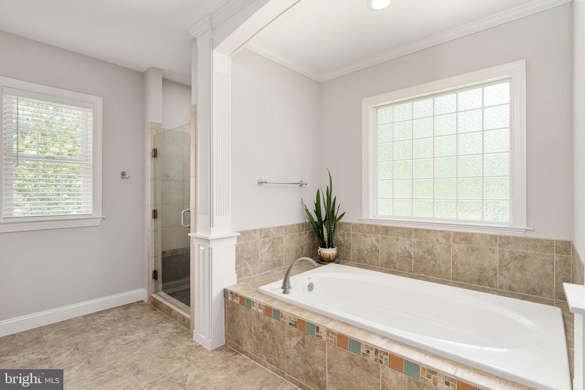 182 Wood Landing Road Fredericksburg, VA 22405 - Photo 66 of 102 a bath tub sitting in a bathroom next to a window