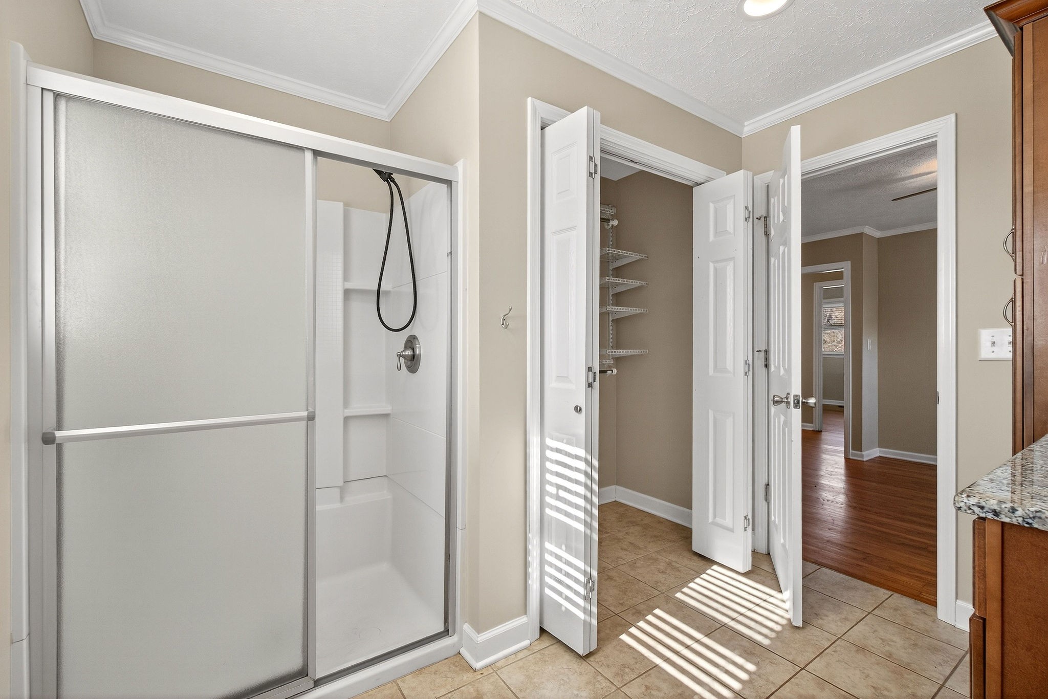 326 Webb Lane Smithville, TN 37166 - Photo 13 of 31 a bathroom with a glass shower door