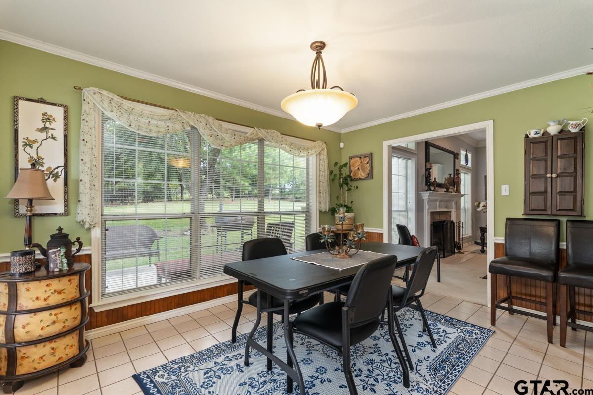 1113 Lonnie Drive Athens, TX 75751 - Photo 10 of 32 a view of a dining room with furniture window and outside view