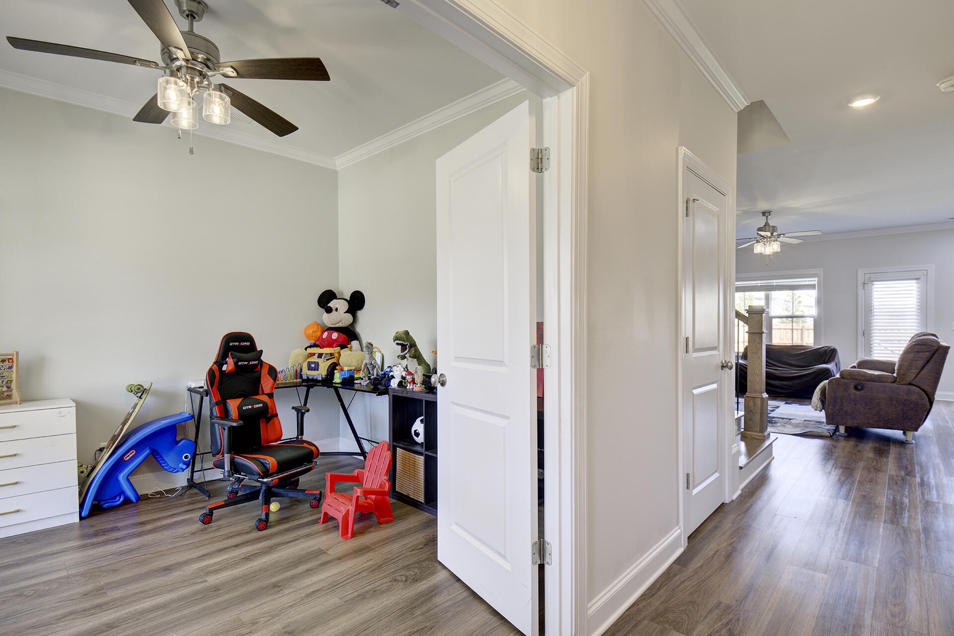 3625 Weathervane Loop Apison, TN 37302 - Photo 5 of 38 a view of a hallway with wooden floor and furniture