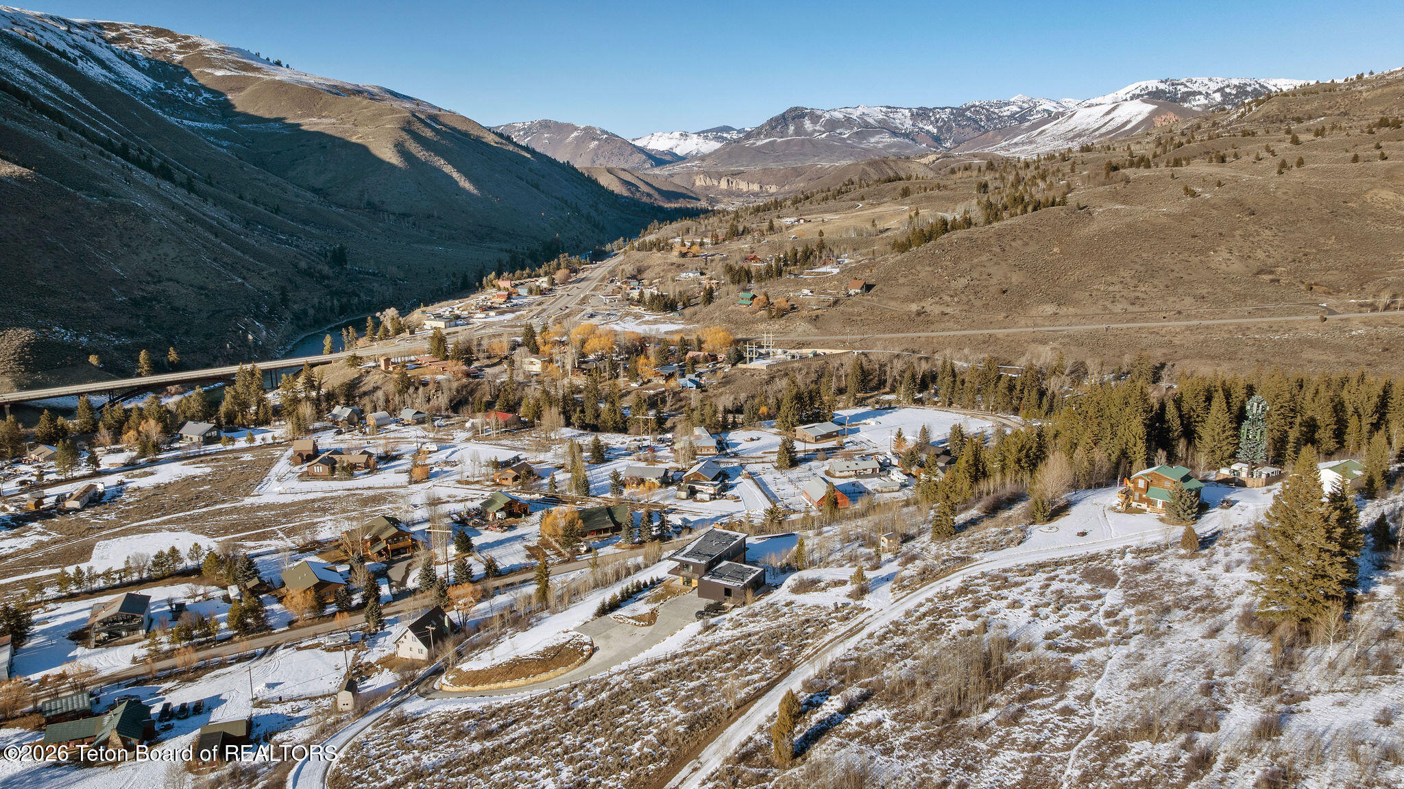 11330 Hoback Junction South Road Jackson, WY 83001 - Photo 44 of 57 Elevated view with Hoback Jct
