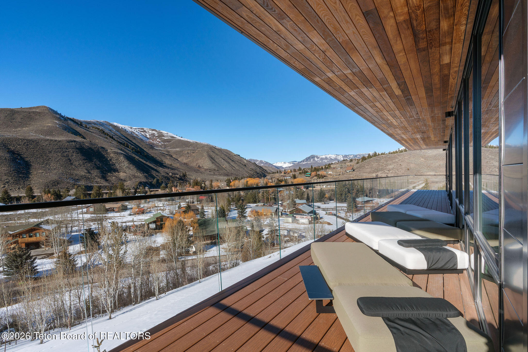 11330 Hoback Junction South Road Jackson, WY 83001 - Photo 54 of 57 Upper level deck off of Primary views