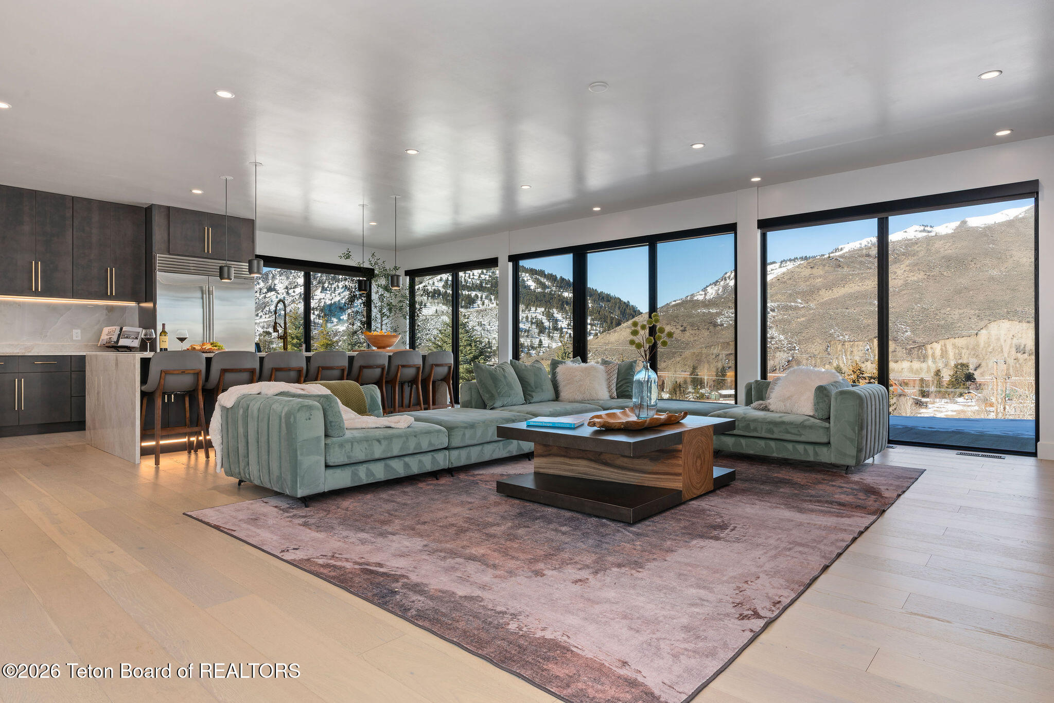 11330 Hoback Junction South Road Jackson, WY 83001 - Photo 7 of 57 Living room with view