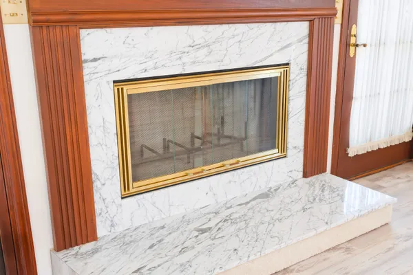 a view of wooden floor and a window