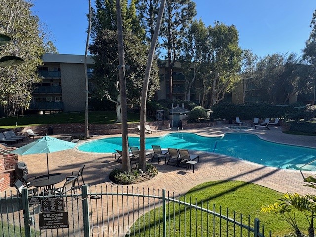 564 North Bellflower Boulevard, Unit 203 Long Beach, CA 90814 - Photo 9 of 20 a view of a backyard with sitting area