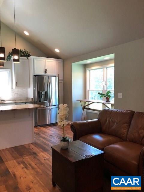 4601 South Blue Ridge Turnpike South Rochelle, VA 22738 - Photo 5 of 20 a living room with furniture and a kitchen view