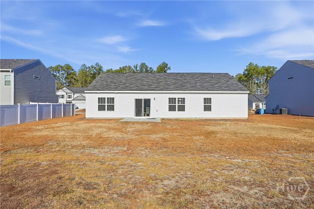 141 Haydon Court Rincon, GA 31326 - Photo 30 of 43 Back Yard View