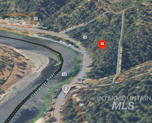 12 Highway 12 Nezperce, ID 83543 - Photo 25 of 26 Map / location with property boundaries highlighted