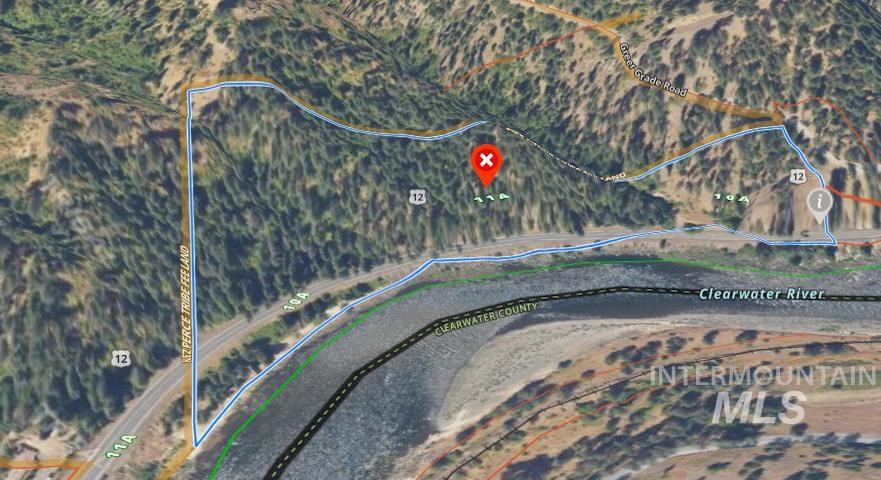 12 Highway 12 Nezperce, ID 83543 - Photo 26 of 26 Map / location featuring property boundaries highlighted