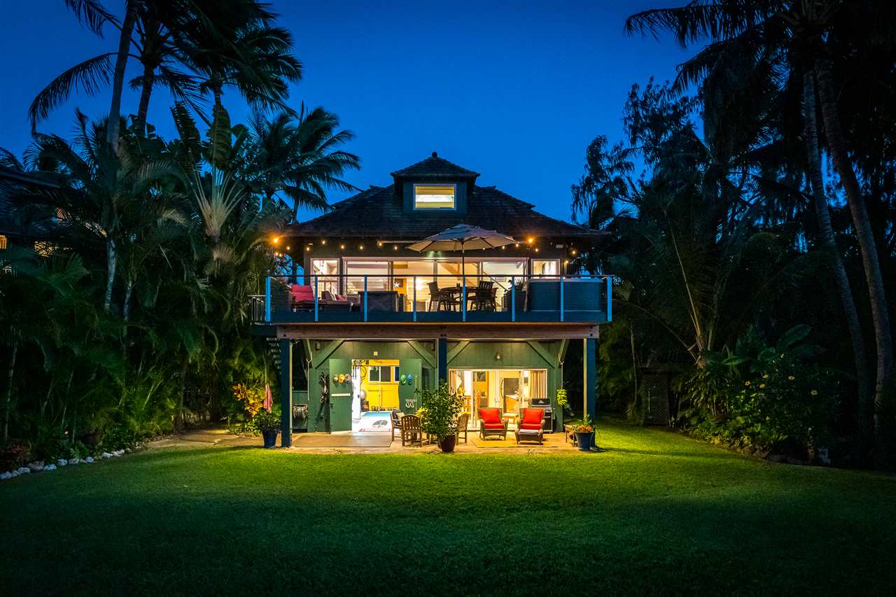 602 Stable Road Paia, HI 96779 - Photo 29 of 30 a front view of a house with swimming pool having outdoor seating