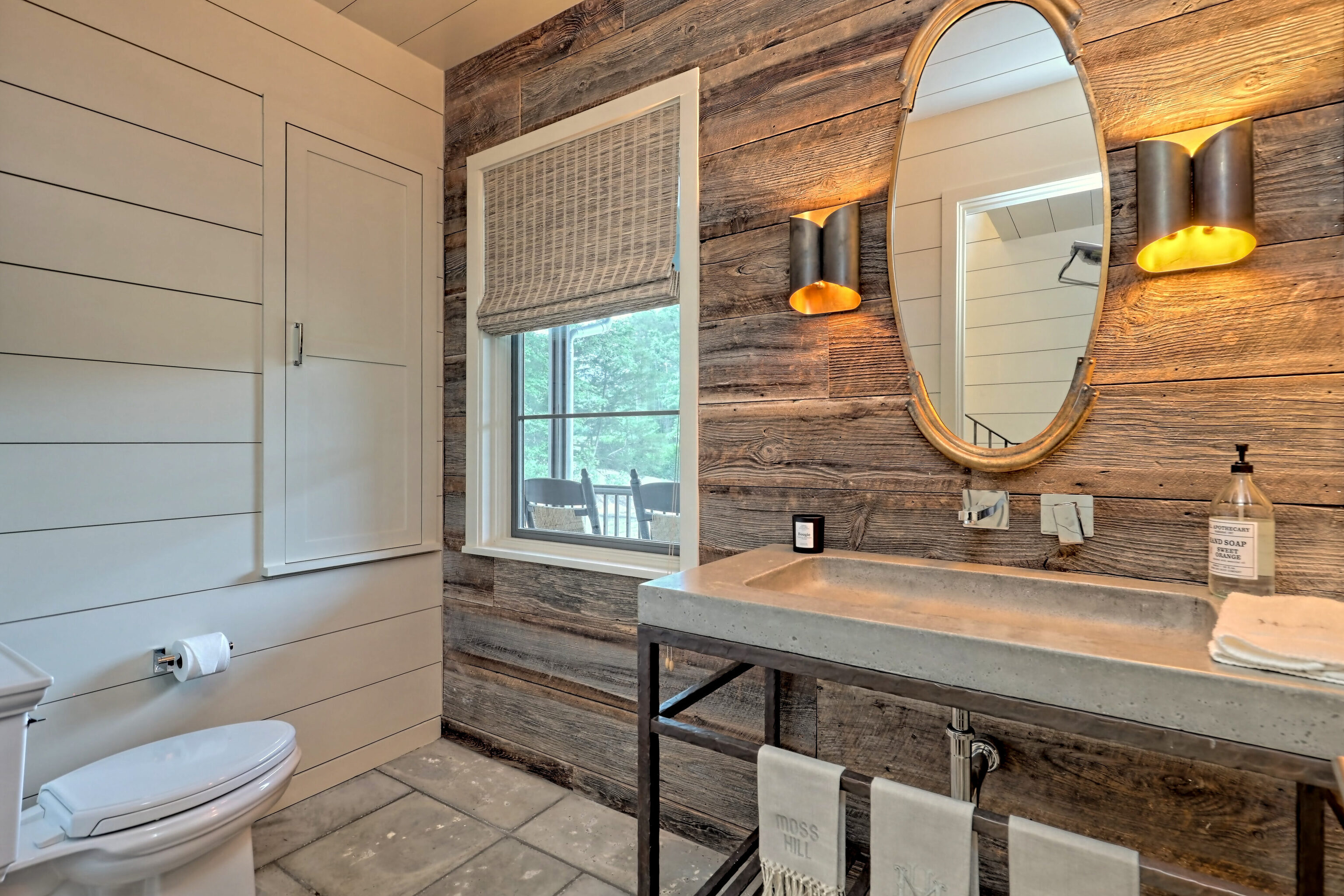3622 Sandy Ford Road Clayton, GA 30525 - Photo 50 of 182 a bathroom with a sink and a mirror