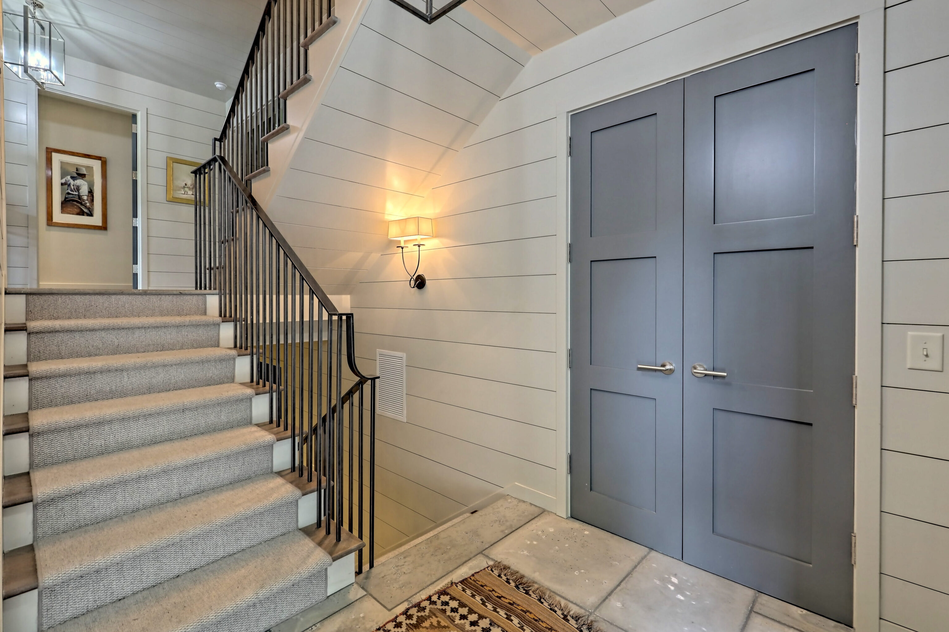 3622 Sandy Ford Road Clayton, GA 30525 - Photo 77 of 182 a view of entryway with wooden floor and stairs