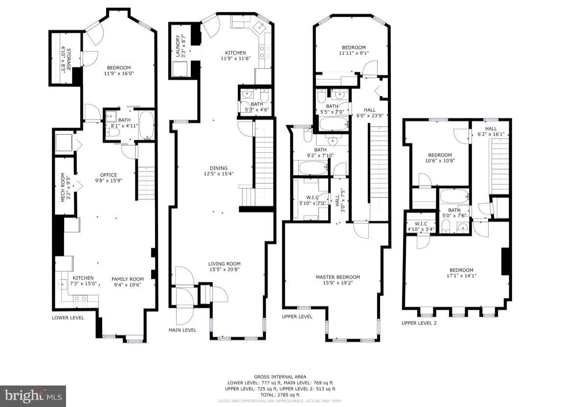 3014 13th Street Northwest Washington, DC 20009 - Photo 30 of 30 Floor Plan