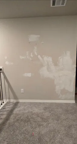 a view of empty room