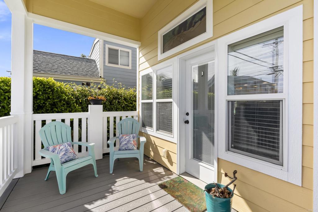 1624 North Coast Highway 101, Unit 2 Encinitas, CA 92024 - Photo 7 of 43 a view of a two chairs in the balcony