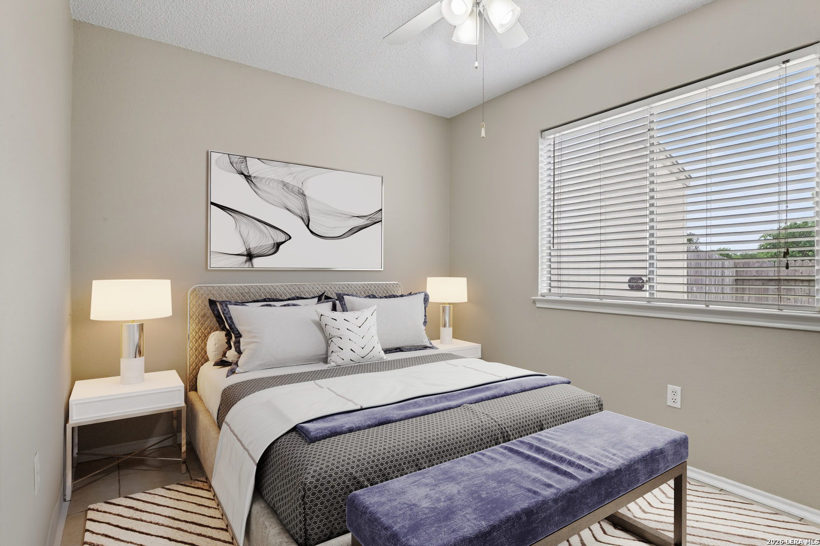 10254 Dover Ridge, Unit 806 San Antonio, TX 78250 - Photo 5 of 16 a bedroom with a bed and a window