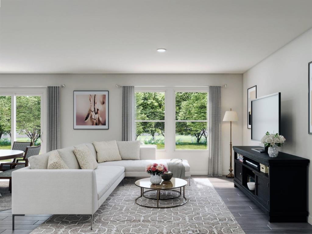 342 Azalea Trail Granbury, TX 76048 - Photo 7 of 11 a living room with furniture and a flat screen tv