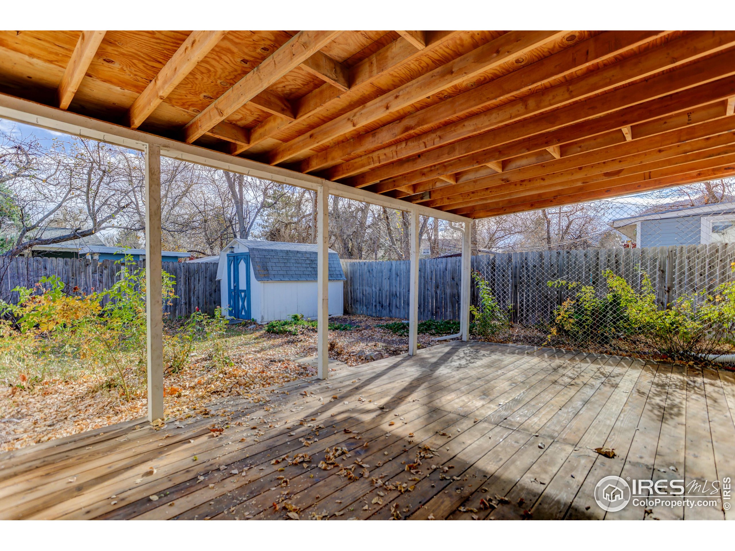 340 29th Street Boulder, CO 80305 - Photo 32 of 39 a view of a backyard space