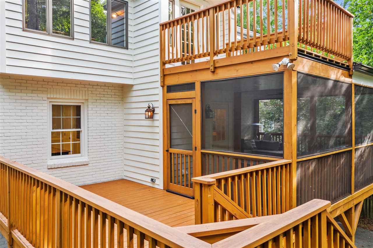 2618 Van Dyke Avenue Raleigh, NC 27607 - Photo 22 of 30 A portion of the back deck is uncovered to allow for grilling, sunbathing and general merriment all year long! Patio/Deck