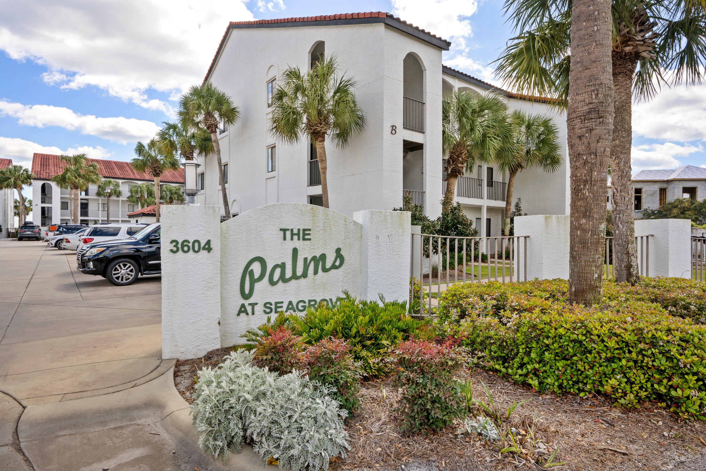3604 East County Highway 30A, Unit B4 Santa Rosa Beach, FL 32459 - Photo 1 of 39 a front view of a house with garden