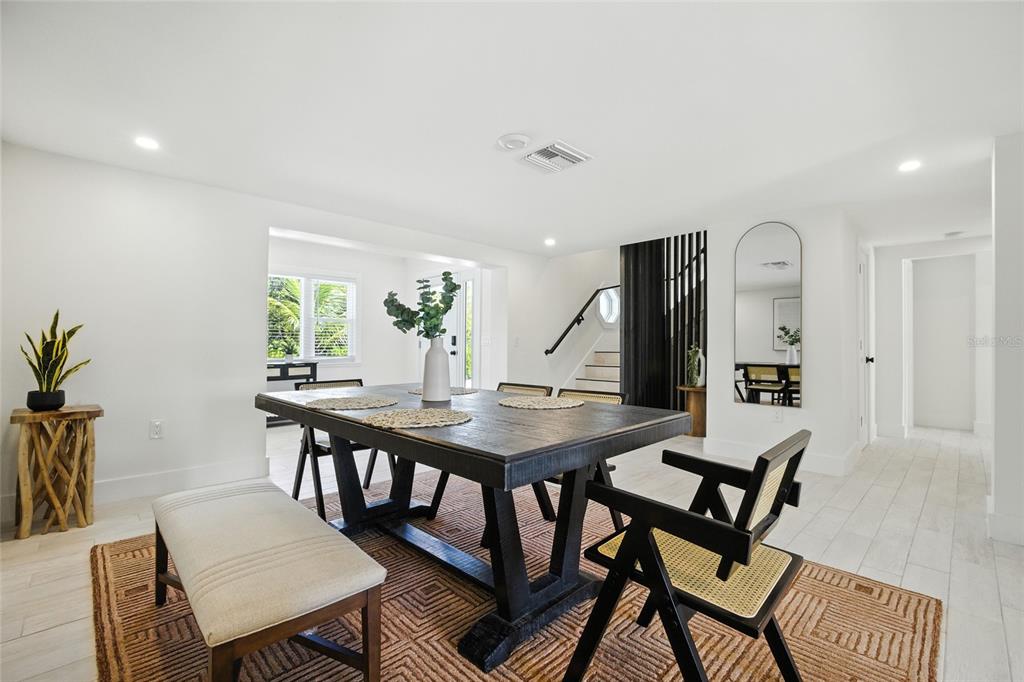 405 28th Street Holmes Beach, FL 34217 - Photo 21 of 50 a view of a dining room with furniture