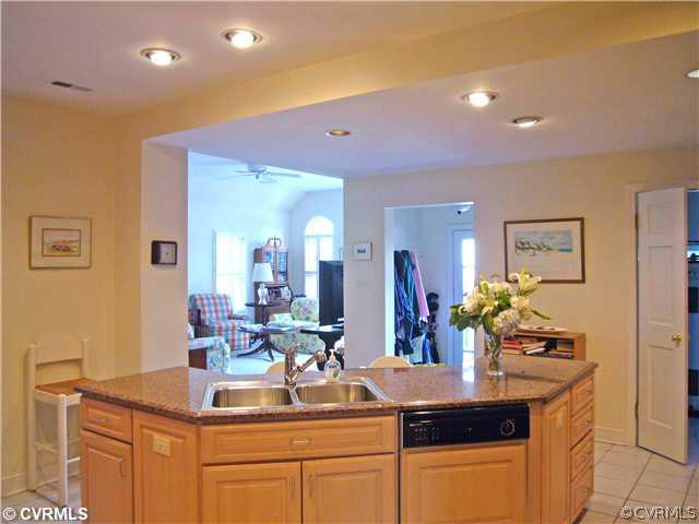 203 Gun Club Road Richmond, VA 23221 - Photo 5 of 12 Kitchen - View of kitchen to the family room