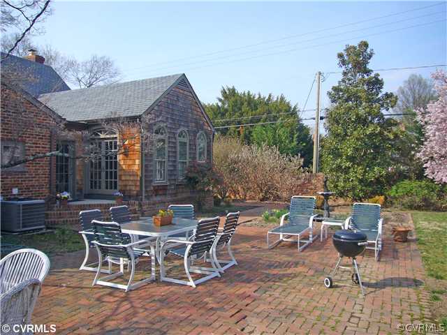 203 Gun Club Road Richmond, VA 23221 - Photo 9 of 12 Patio/Deck - Brick patio