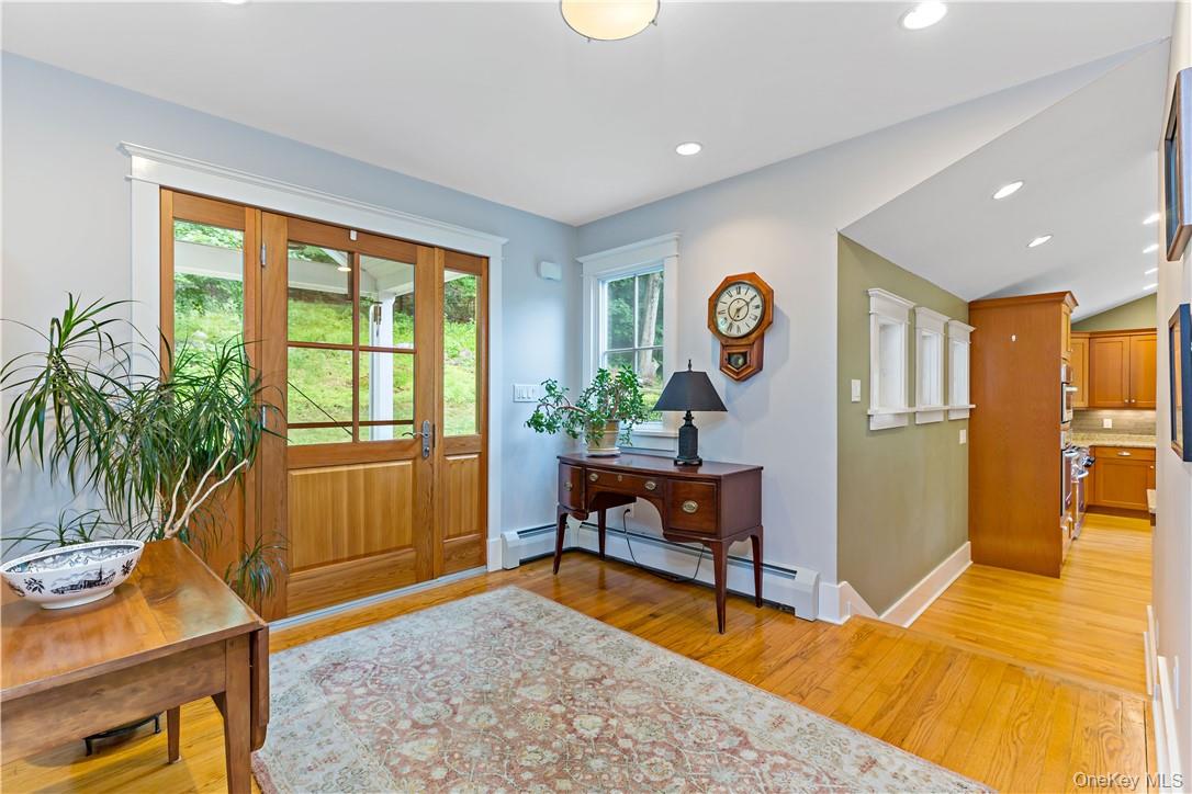 52 Old Manitou Road Garrison, NY 10524 - Photo 4 of 33 Formal foyer leads to both kitchen and family room.