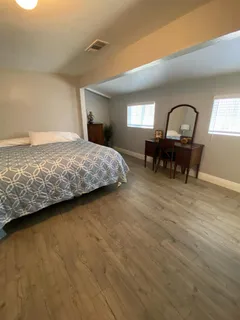 a view of a kitchen with a sink