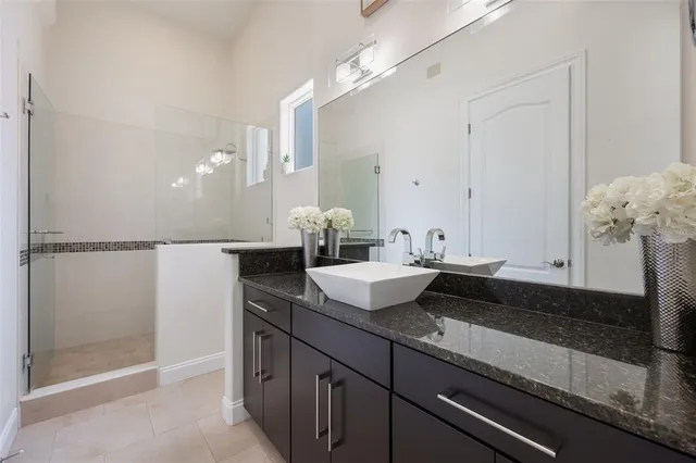 a bathroom with a sink and a toilet