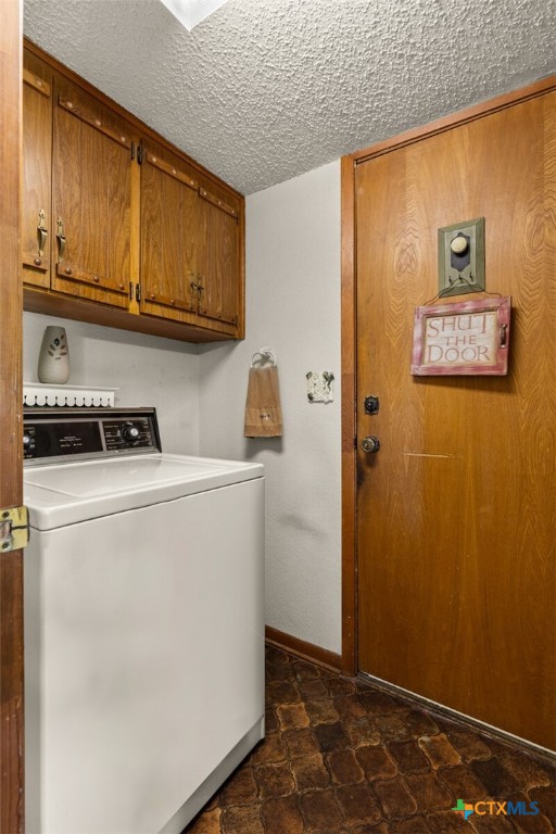 1024 Backstrom Crossing Belton, TX 76513 - Photo 29 of 47 a utility room with wooden floor washer and dryer