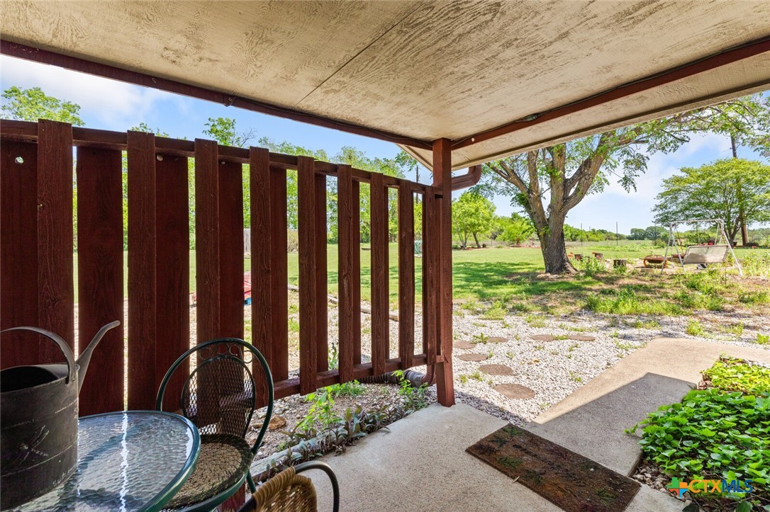 1024 Backstrom Crossing Belton, TX 76513 - Photo 45 of 47 a backyard of a house with outdoor seating