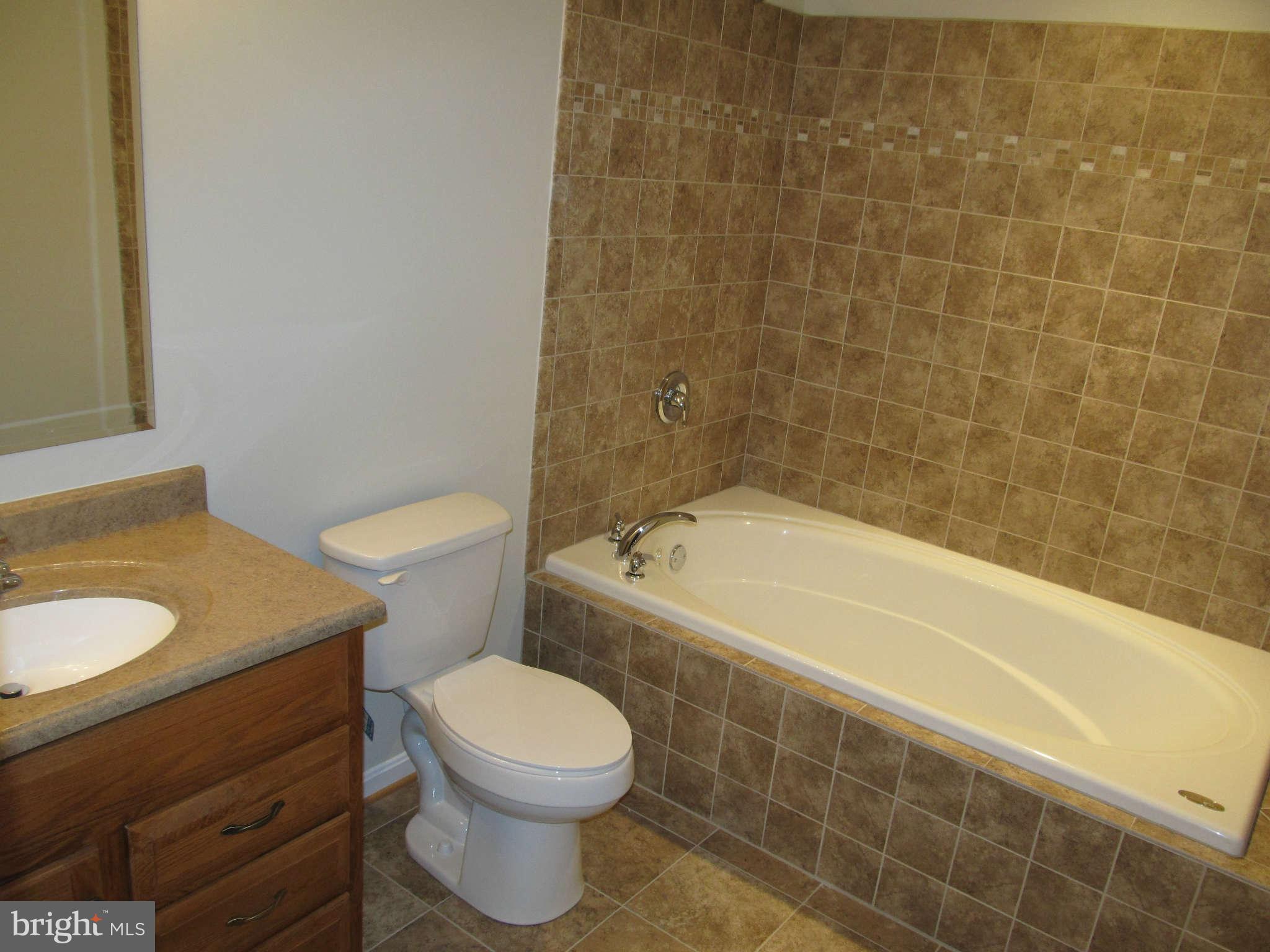 12554 Santa Rosa Road Lusby, MD 20657 - Photo 10 of 23 a bathroom with a toilet a sink and bathtub
