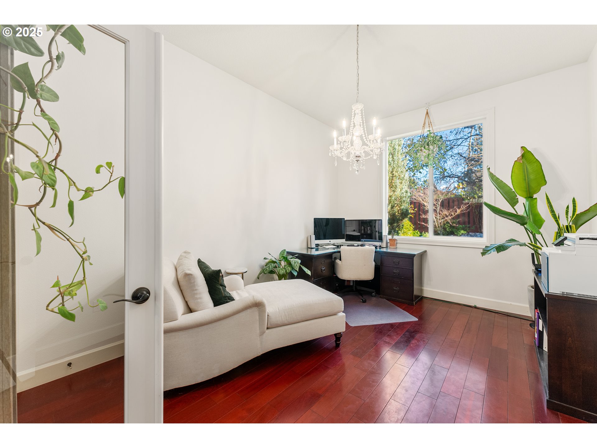 3356 Northwest 153rd Terrace Portland, OR 97229 - Photo 13 of 37 a living room with furniture and a wooden floor