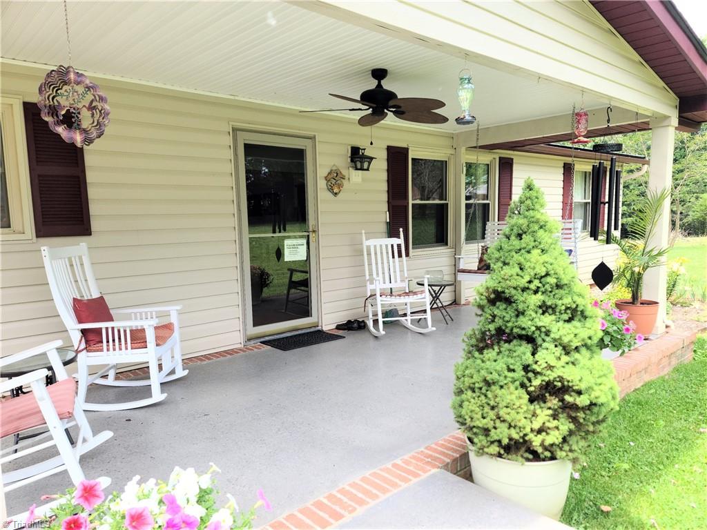 1340 Johnson Road King, NC 27021 - Photo 2 of 34 Covered front porch