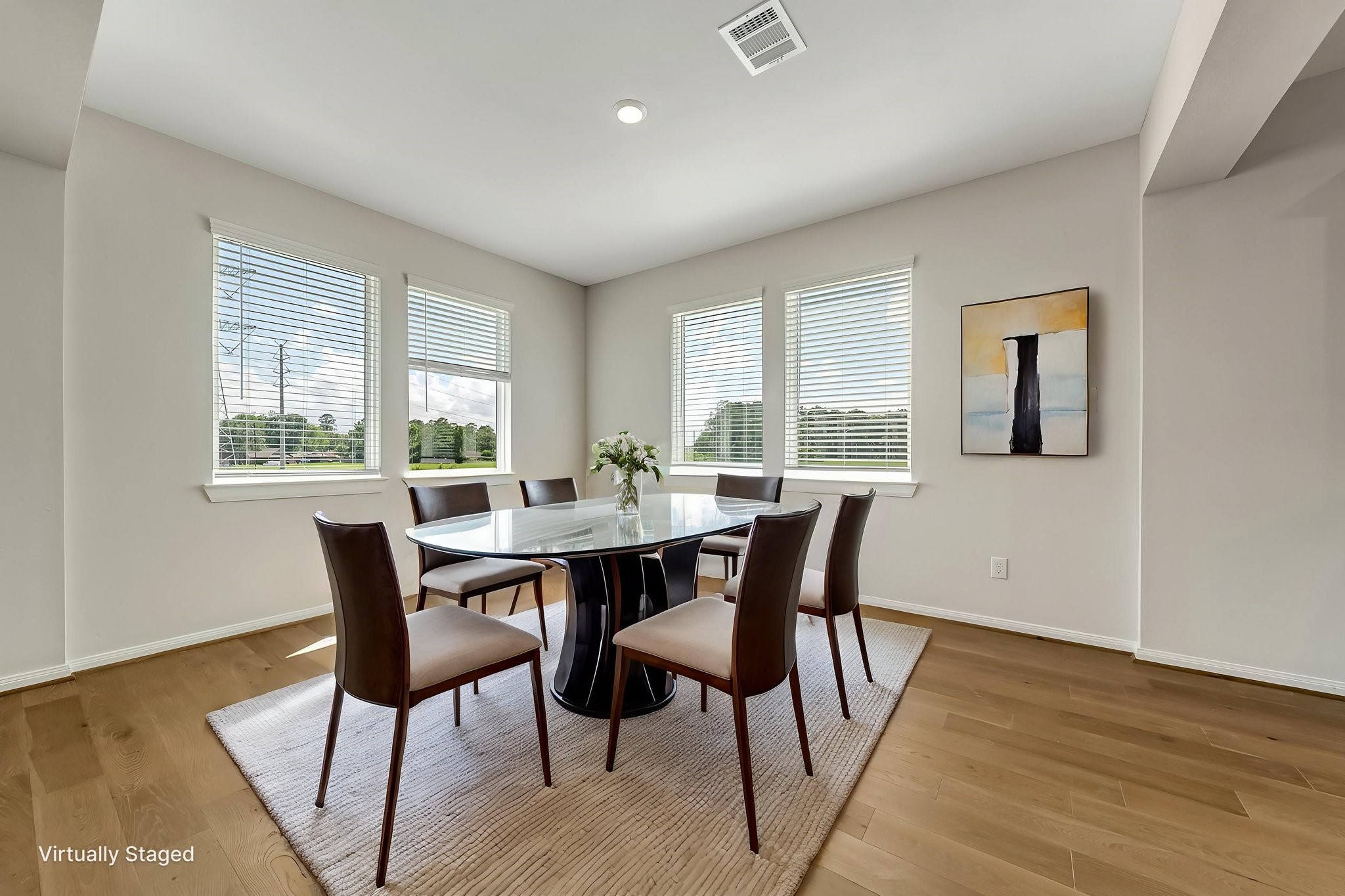 20629 Dynamic Court Humble, TX 77338 - Photo 6 of 26 a view of a dining room with furniture window and wooden floor