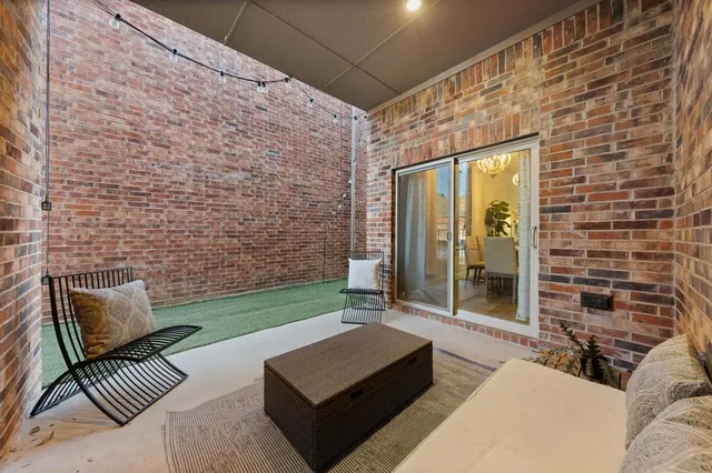 a view of a lake from a city