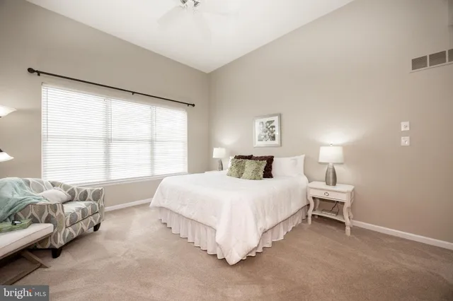 a view of small space with racks on the wall