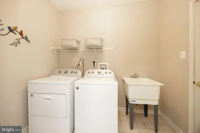 a view of room that has white walls