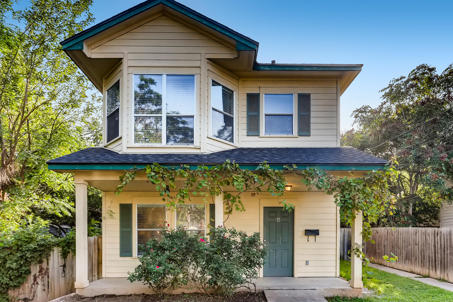 front view of a house