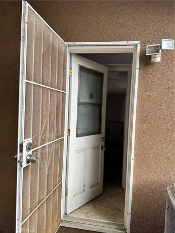 a view of a walk in closet