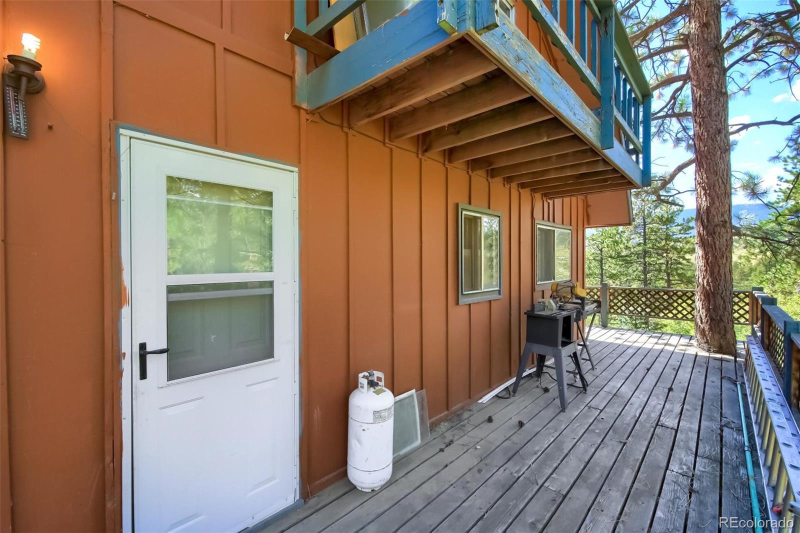 145 Bailey Drive Bailey, CO 80421 - Photo 35 of 40 a view of outdoor space and wooden deck