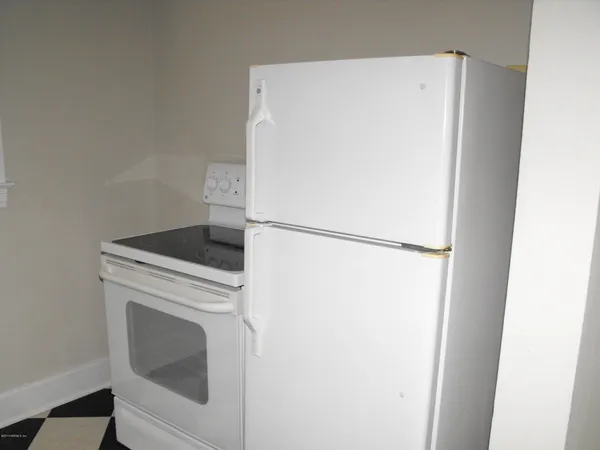 a close up view of washer and dryer