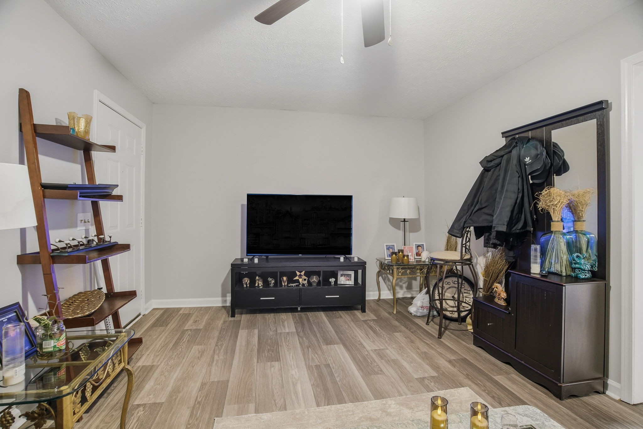 115 Gayla Court Portland, TN 37148 - Photo 33 of 46 a living room with furniture and a flat screen tv