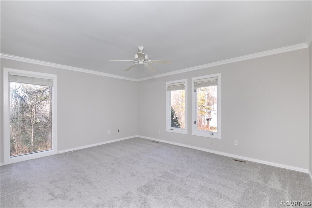 14315 Cove Ridge Place Midlothian, VA 23112 - Photo 8 of 48 Master bedroom w/ views of the reservoir