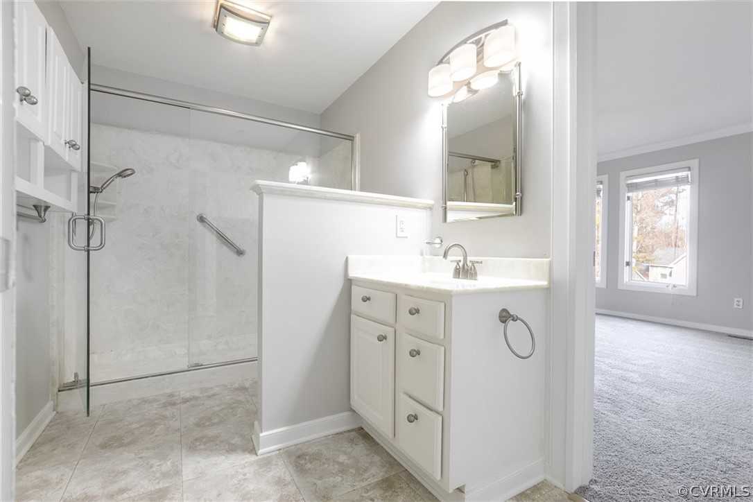 14315 Cove Ridge Place Midlothian, VA 23112 - Photo 9 of 48 Master bathroom w/ large walk-in shower