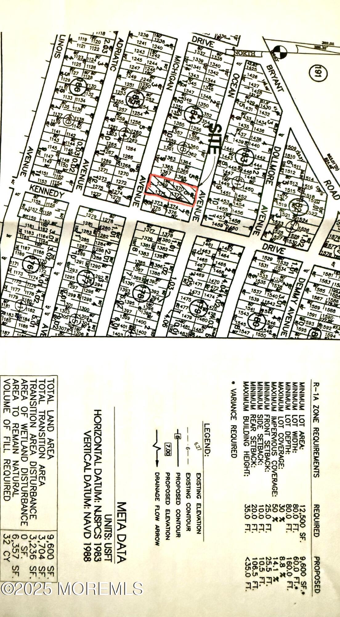 96 Ocean Avenue Waretown, NJ 08758 - Photo 8 of 8 tax map