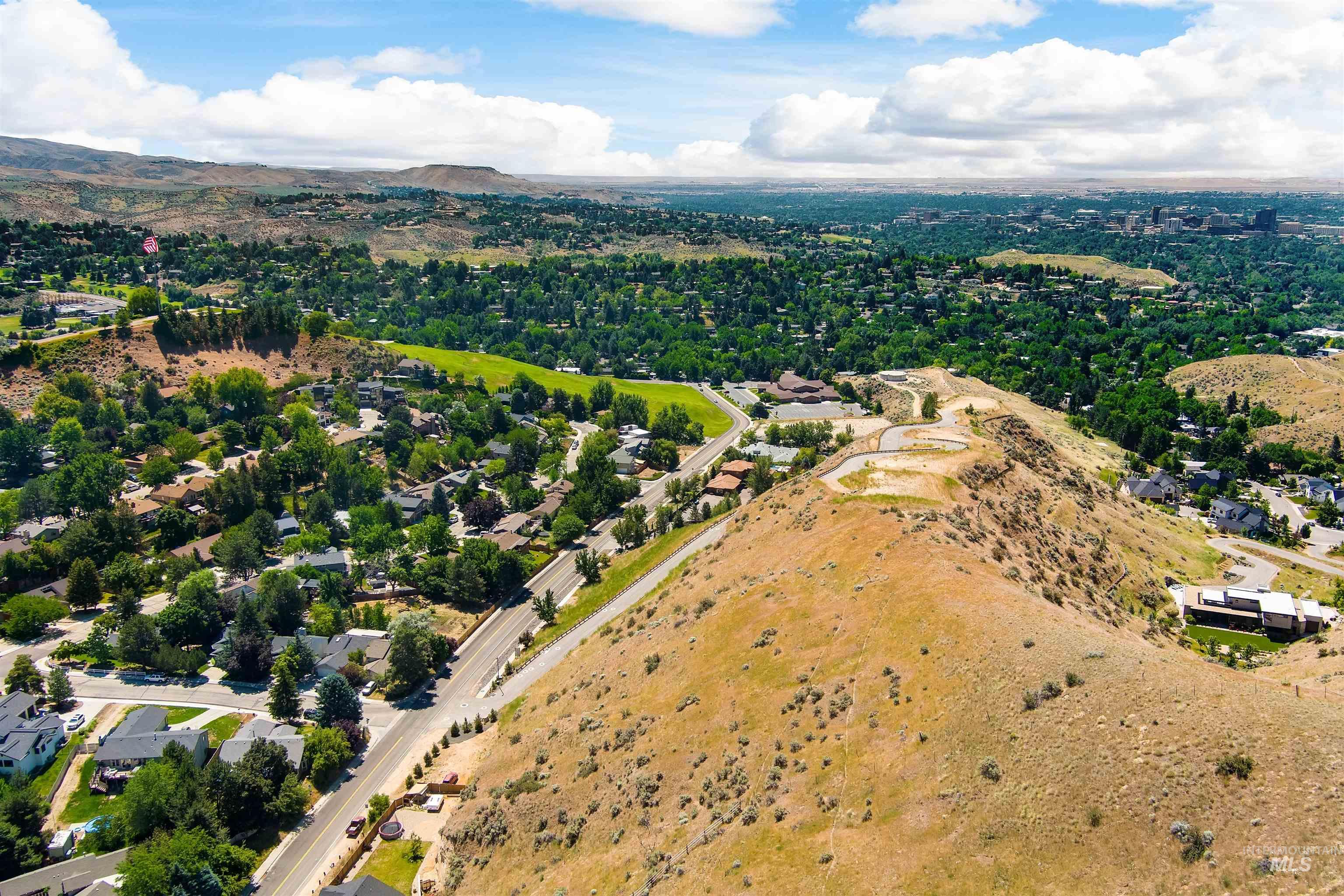 3685 North Capitol View Lane Boise, ID 83702 - Photo 20 of 36 Drone / aerial view of a mountain backdrop